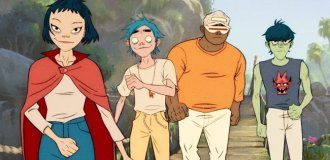 Группа Gorillaz выпустила короткометражный мультфильм (1 фото + 3 видео)