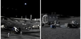 NASA представило план по созданию обитаемой базы на Луне (5 фото)