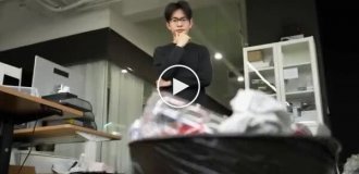 Office dream come true: a homing bucket From Chinese engineers