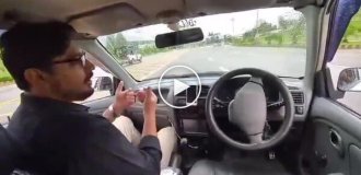 Блогер сделал автопилот для автомобиля, но во время тестового заезда что-то пошло не так
