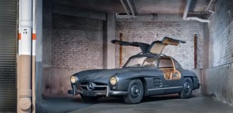 Іржавий Mercedes-Benz 300 SL продали на аукціоні за рекордні 5 245 000 доларів (26 фото)