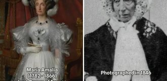 Исторические личности из 18 века на картинах и на фотографиях (9 фото)