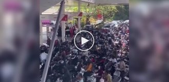 На Бали закончился бензин — на заправках безумные очереди