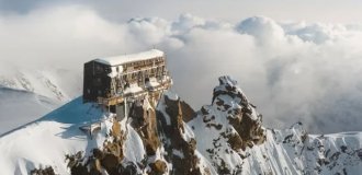 В Альпах набирає популярності найвищий готель Європи (3 фото)