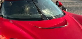 First $3M Koenigsegg Gemera Pelted with Rocks (2 Photos)