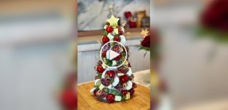 Съедобная новогодня елка