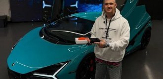 Александр Слобоженко приобрел уникальный гиперкар Lamborghini Revuelto за $1 миллион (8 фото)