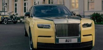 Rolls-Royce Unveils Phantom Goldfinger, Created for the 60th Anniversary of the James Bond Film (7 photos)