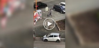 Велотренажер на самокате: креативное средство передвижения