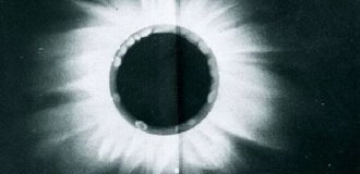 The "Eclipse Comet" observed in May 1882 (2 photos)