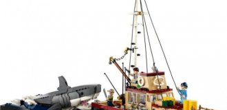 Construction set based on the movie "Jaws" (3 photos + video)