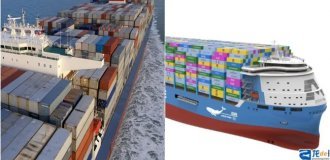 Ториевый реактор: Китай разрабатывает ядерную установку для крупнейшего контейнеровоза мира (3 фото)