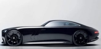 Концепт Mercedes-Benz, который заряжается от солнца (3 фото)