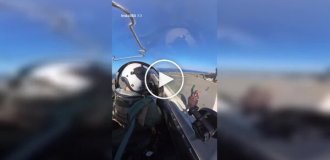 Видео из кабины: с авианосца запустили легендарный истребитель Harrier