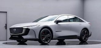 Mazda выпустила спортивный седан EZ-6 (5 фото)