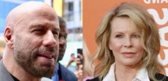 John Travolta is rumored to be having an affair with Kim Basinger (3 photos)