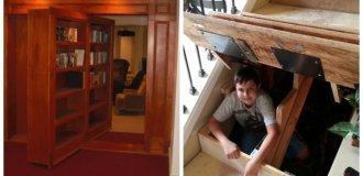 15 Secret Rooms Everyone Would Like to Have (18 photos)