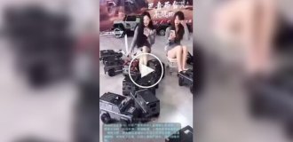 В Китае девушки придумали новый формат стримов