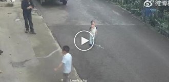Мальчик дразнил пса и был наказан