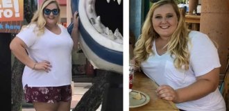 Мужчины  бросали меня из-за того, что я была «слишком большой».  Я скинула 80 кг, и теперь они хотят меня вернуть (6  фото + 1 видео)