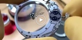 Mystery watch made by a professional watchmaker
