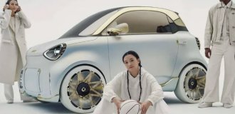 Geely и Mercedes показали компактный Fortwo будущего (6 фото + видео)