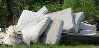 A pensioner threw away her savings of 50 thousand euros along with her old mattress (2 photos)