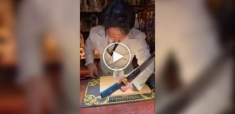 Эффектная подача коктейлей