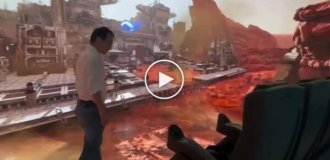 In China, LED screens for VR without glasses were developed