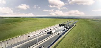 Germany and Denmark will be connected by an underwater autobahn (11 photos)