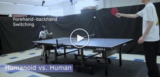Engineers taught robots to play table tennis