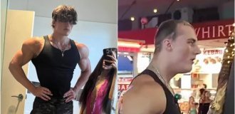 Streamer Loses Face and Hair Live, Destroying the Myth of Perfect Looks in One Second (3 photos + 1 video)