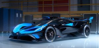 Первый экземпляр гиперкара Bugatti Bolide хотят продать за 6 миллионов долларов (6 фото)