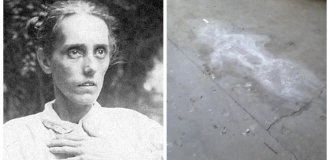 The mystery of the death stain left after the strange death of Margaret Schilling (8 photos)