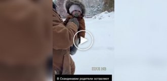 У Скандинавії батьки спеціально змушують дітей мерзнути