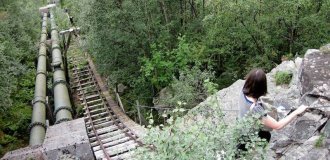 Флерлі: найдовші дерев'яні сходи у світі, що складаються з 4 444 ступенів (4 фото)