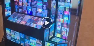 An enthusiast built the most flamboyant high-end PC with 15,000 animated GIFs.