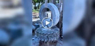 Кинетический гидродинамический фонтан