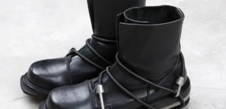 Ботинки со шнурком - веревкой (5 фото)