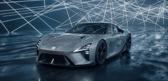 Lexus представил возрождённый суперкар LFA (10 фото)