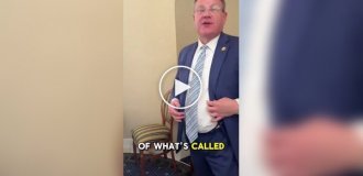 Действующий член Конгресса США показал один из секретных туннелей под Капитолием в Вашингтоне