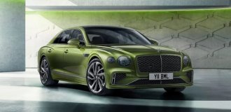 Bentley presented the most powerful Flying Spur sedan in its history (14 photos)