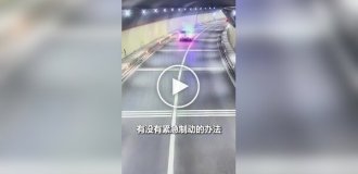 In China, a driver drove for 4 hours at 115 km/h due to a broken cruise control.