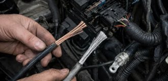 Ferrari, BMW, and Tesla switching from copper wiring to more affordable aluminum (1 photo)