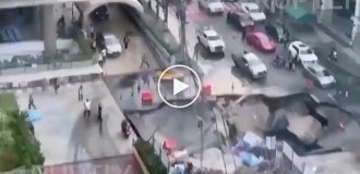 Масштабный обвал грунта в Бангкоке