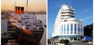 A ship on the Sussex coast that has become a residential building (9 photos + 1 video)