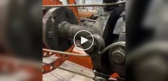 Twisting a steel cable