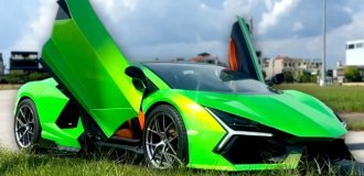 Они собрали эту копию Lamborghini из подержанных деталей от Nissan Maxima
