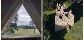 Трикутний будиночок у Раштоні (14 фото)