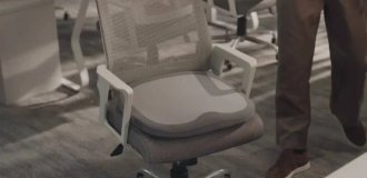 A pillow for cooling the buttocks was released in China (3 photos + video)